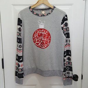 NWT Tru Self Christmas Sweater Size M